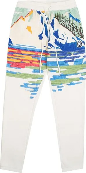 Спортивные брюки Billionaire Boys Club Waves Sweatpants 'White/Heather Grey', белый