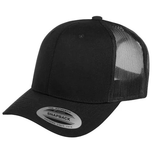 Бейсболка FLEXFIT арт. 6606 (черный), размер ONE