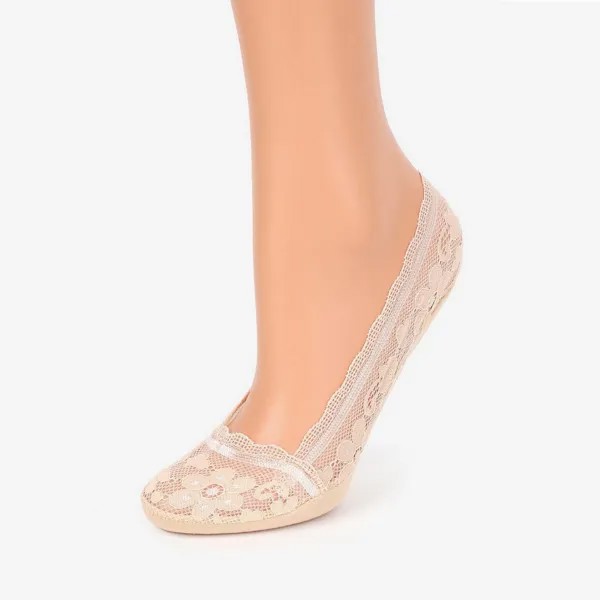 Следки женские Marilyn LACE Z33 бежевые one size