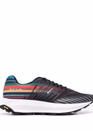 PAUL SMITH кроссовки в полоску с логотипом