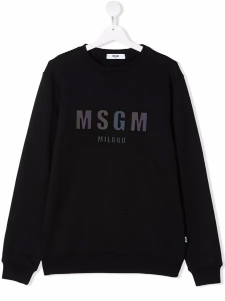MSGM Kids толстовка с логотипом
