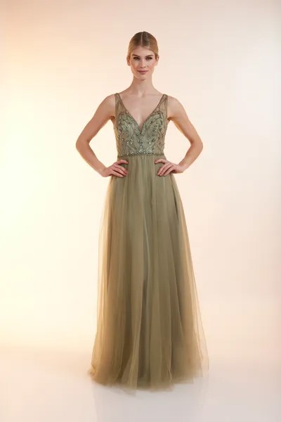 Платье Unique Abend Sparkle Dress, цвет Mistletoe