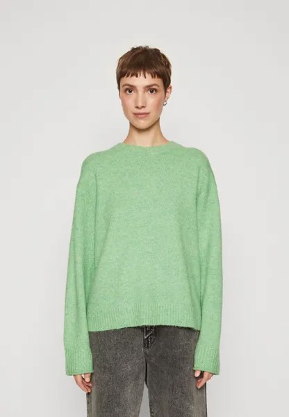 Свитшот American Eagle CLASSIC CREW, зеленый