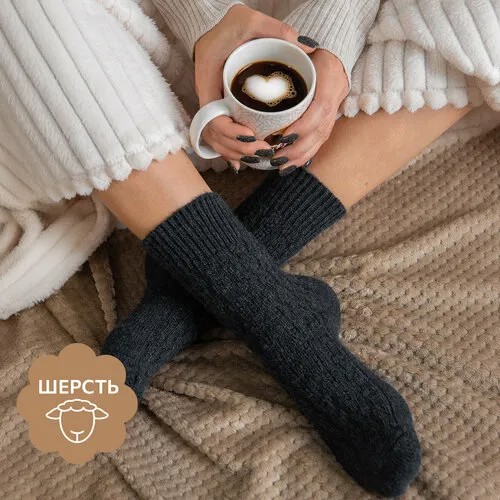 Носки Happyfox для женщин, размер 23-25, черный