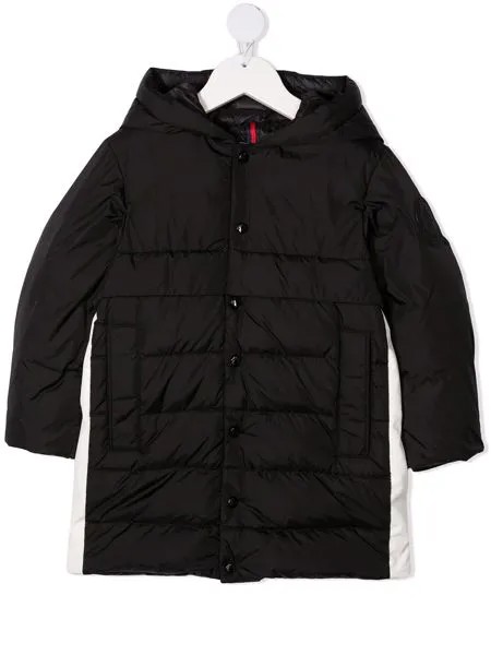 Moncler Enfant пуховик с капюшоном
