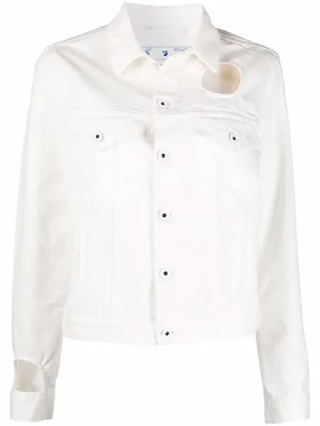 Off-White джинсовая куртка Meteor