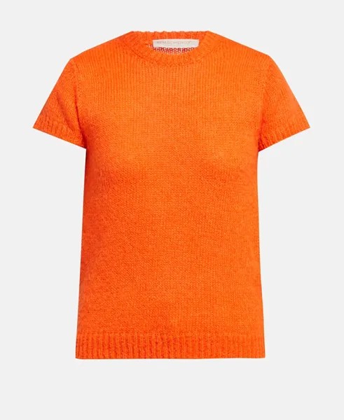 Пуловер с короткими рукавами Rinascimento, оранжевый