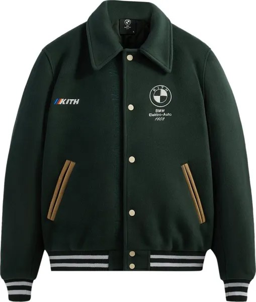 Куртка Kith For BMW Coaches Jacket 'Vitality', зеленый