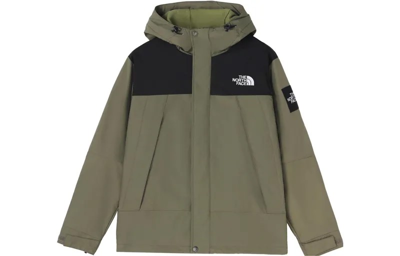 Куртка унисекс пыльно-зеленый The North Face, зеленый
