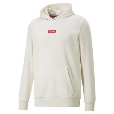 Puma C. Cola X Graphic Pullover Hoodie Mens Off White Повседневная верхняя одежда 53616197