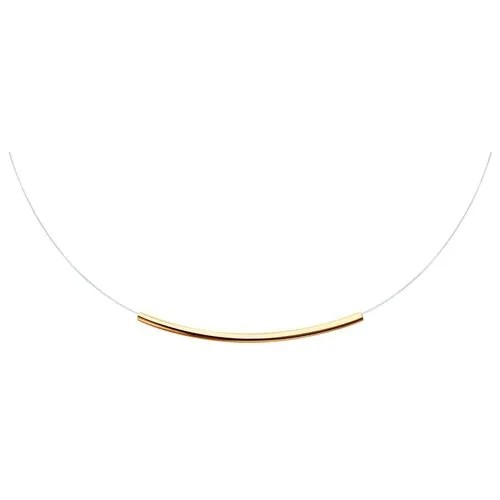 Колье Diamant, красное золото, 585 проба, длина 45 см.
