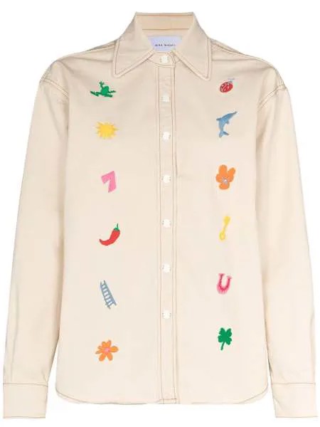 Mira Mikati рубашка Sedona с вышивкой