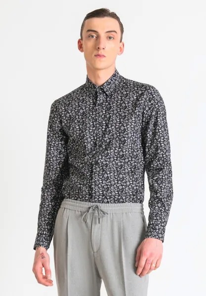 Рубашка Napoli Slim Fit Antony Morato, цвет anthracite