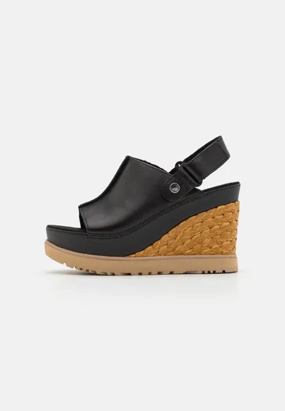 Эспадрильи Abbott Adjustable Slide UGG, черный
