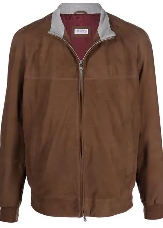 Brunello Cucinelli куртка на молнии