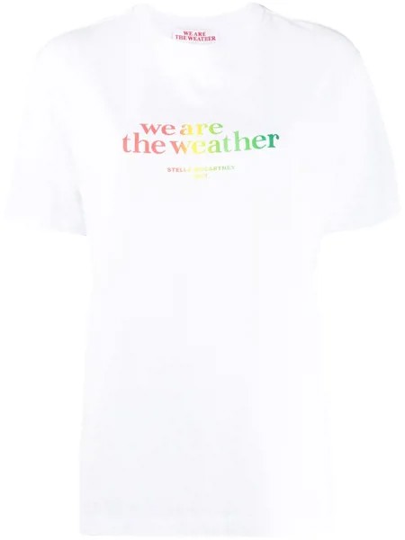 Stella McCartney футболка We Are the Weather