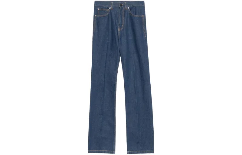 SAINT LAURENT Женские джинсы, цвет Blue