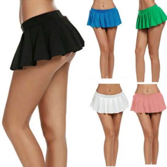 Женщины Sexy Короткие юбки Micro Мини платье Bodycon Dance Club юбка Металлический Танец Clubwear Металлические Плетеные юбки