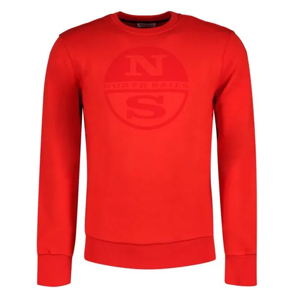 Толстовка North Sails Organic Fleece, красный