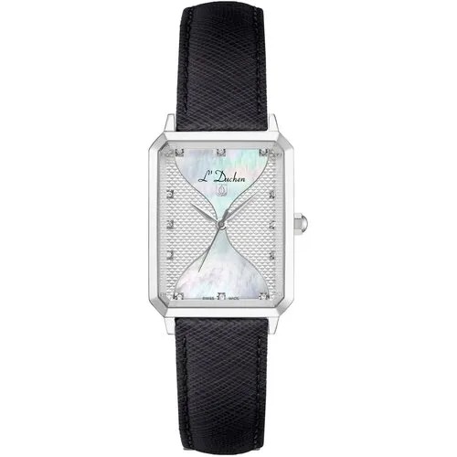 Наручные часы L'Duchen Quartz 81045, серебряный, белый
