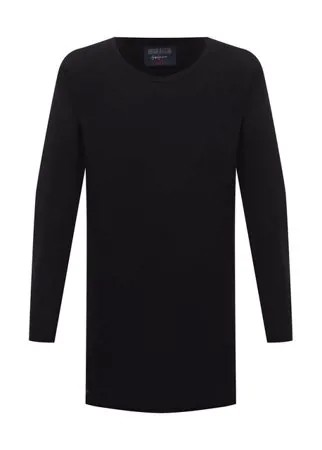 Лонгслив из хлопка и льна Yohji Yamamoto