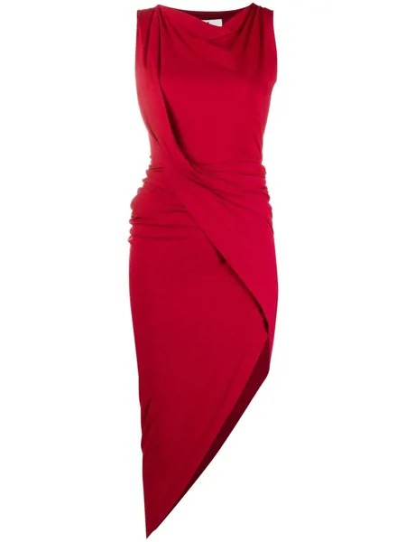 Vivienne Westwood платье миди Vian с драпировкой