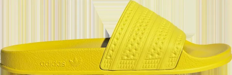 Сандалии Adidas Adilette Slide 'Impact Yellow', желтый