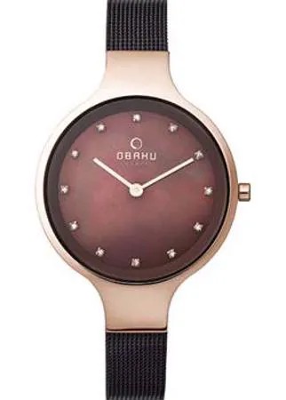 Fashion наручные  женские часы Obaku V173LXVNMN. Коллекция Mesh