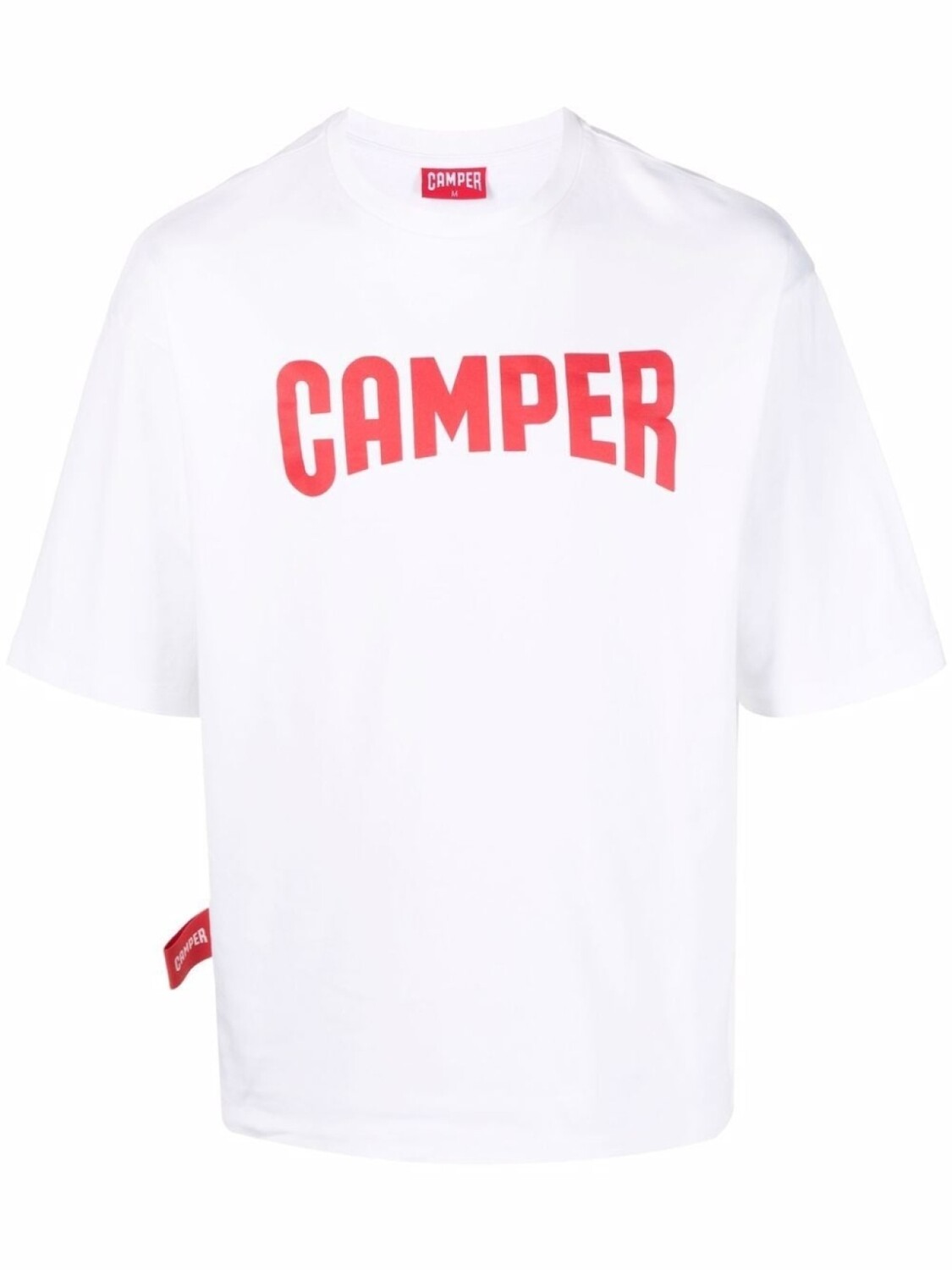 Camper футболка с логотипом, белый