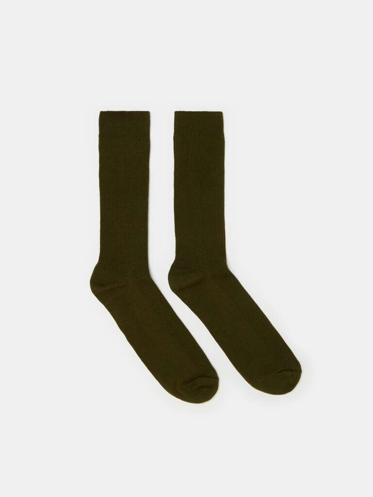 Эластичные носки миди Ovs, цвет army green