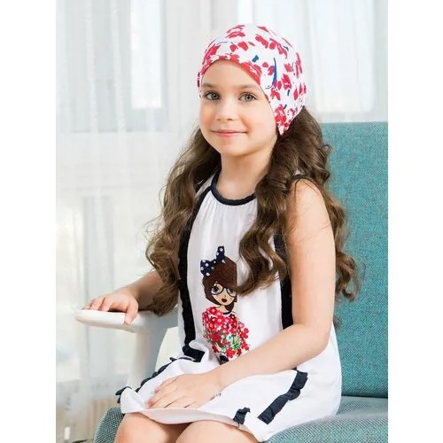 Повязка Sweet Berry, размер 52, белый, красный
