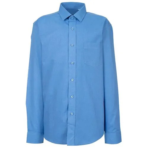 Школьная рубашка Tsarevich, размер 110-116, синий