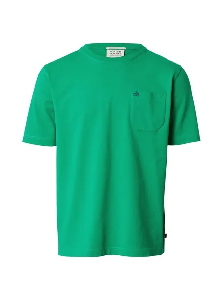 Футболка Scotch & Soda, трава зеленая