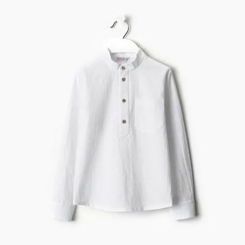 MINAKU Рубашка для мальчика MINAKU цвет белый, рост 92 см