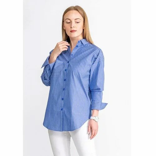 Рубашка Katharina Kross, размер 52, голубой