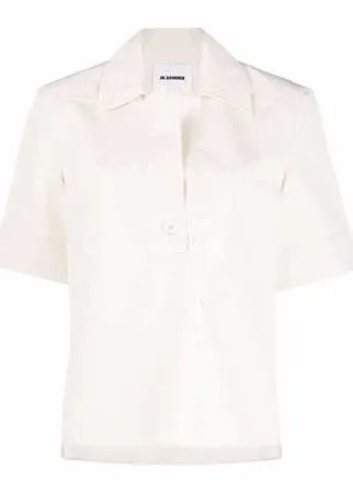 Jil Sander рубашка поло с короткими рукавами