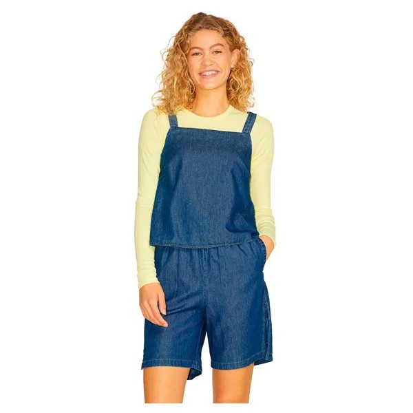 Футболка без рукавов Jack & Jones Kendra Chambray SN JJXX, синий