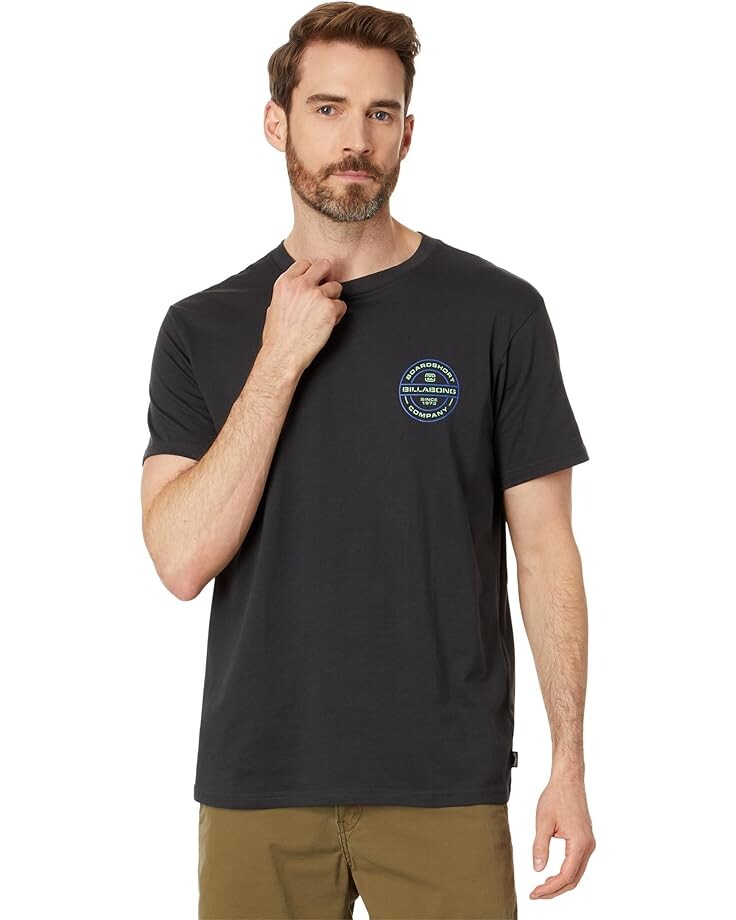 Футболка Billabong Rotor, цвет Washed Black