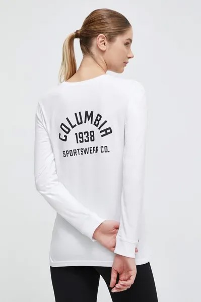 Лонгслив Columbia, бежевый