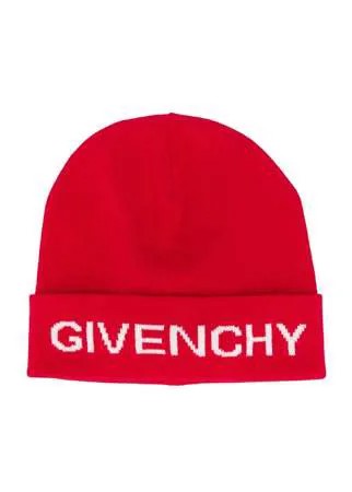 Givenchy Kids шапка бини с логотипом