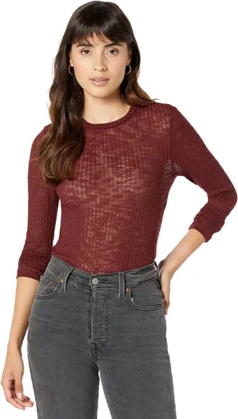 Топ Free People Aura Top, цвет Wine