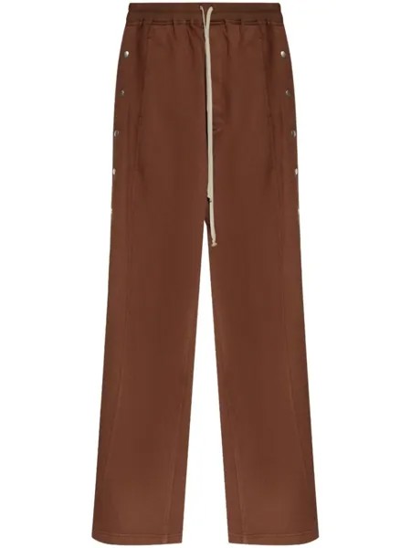Rick Owens DRKSHDW спортивные штаны Pusher, коричневый