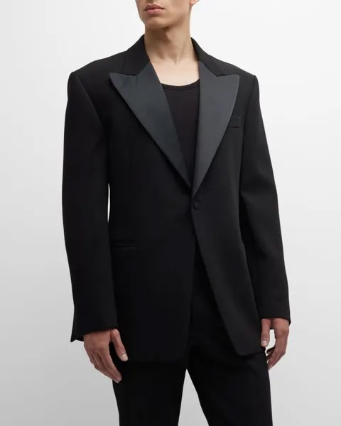 Мужская куртка-смокинг из твердой шерсти Ferragamo