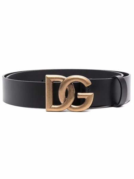 Dolce & Gabbana ремень с пряжкой-логотипом