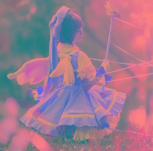 Аниме Сакура косплей Лолита горничная Платье Kinomoto высокое качество японская Карнавальная форма для девочек нарядное платье для рождевечер...