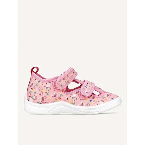 Туфли для девочек, цвет розовый, размер 24, бренд NordMan, артикул 749-P01