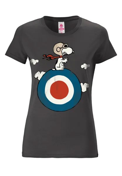 Футболка Logoshirt s Peanuts Snoopy, серый