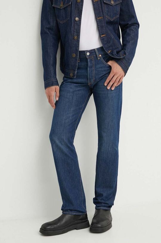 501 джинсы Levi's, темно-синий