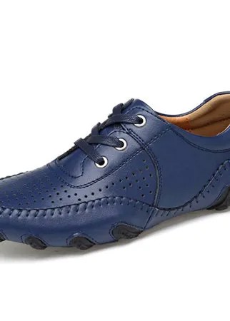 Мужские дышащие повседневные туфли на подошве со шнуровкой и дышащей подошвой Soft