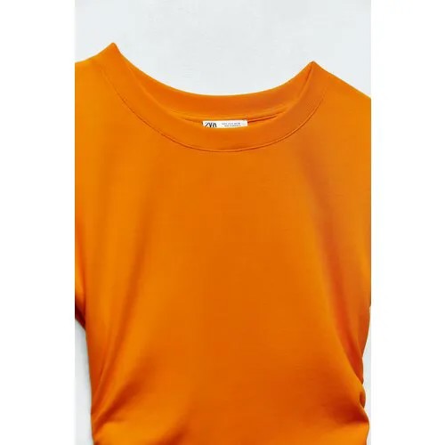 Сарафан Zara, размер S, оранжевый